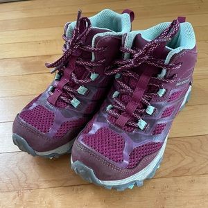 Merrell Moab Speed Mid Waterproof Hiking Boots - Kids' size 13